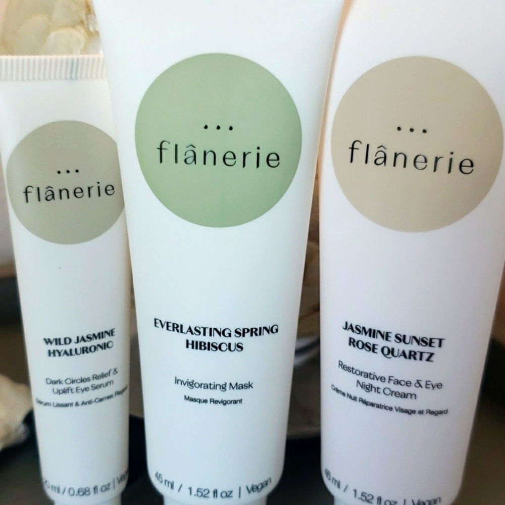 NWT flânerie Rest & Rebalance Set Skincare Mask Cream Hyaluronic Trio